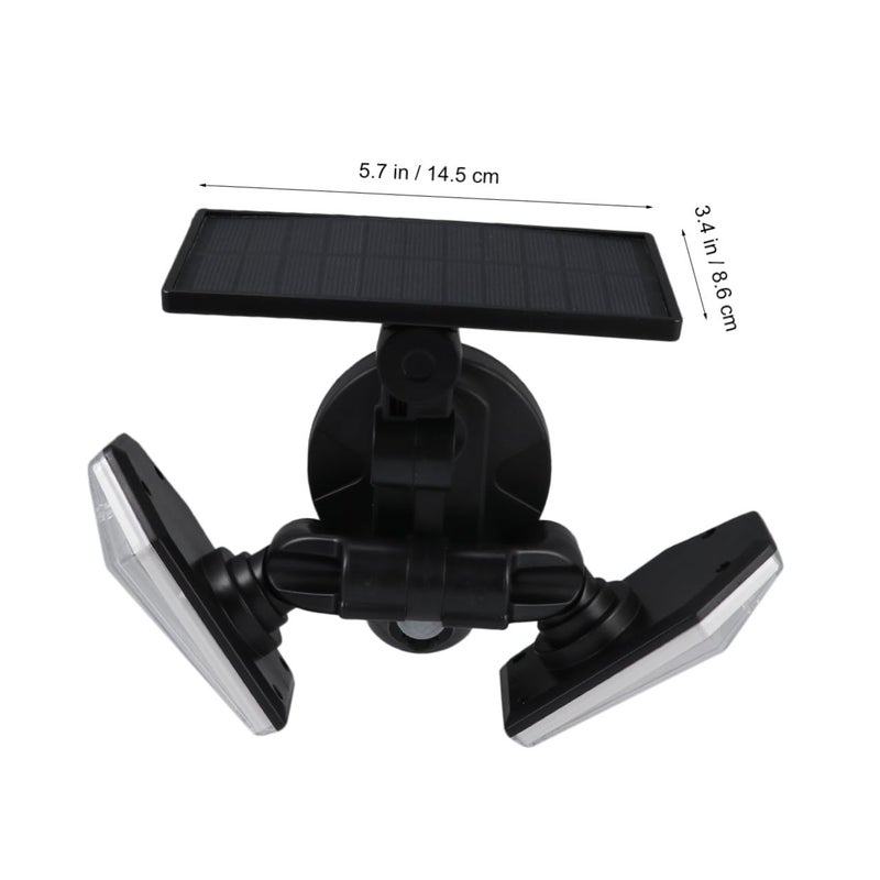 Adjustable Angle Solar Motion Sensor Outdoor Wall Lamp 78 LED Waterproof Garden Security Light - Image 3