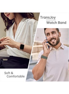 Stretchy Nylon Solo Loop Compatible with Apple Watch Band 38mm 40mm 41mm  42mm 44mm 45mm for Women Men, Adjustable Sport Elastic Wristbands Braided  Straps for iWatch Series 7/6/5/4/3/2/1/SE 