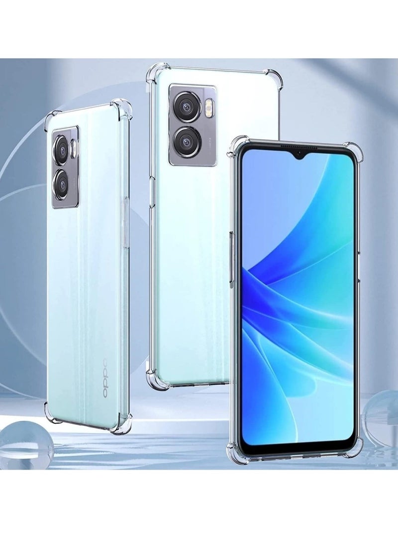 ELTRAZONE Case for OPPO A57 4G Clear Case Cover Soft Flexible Transparent Silicone TPU Back Cover Full Camera Protection with Shockproof Bumper Corner  - Image 5