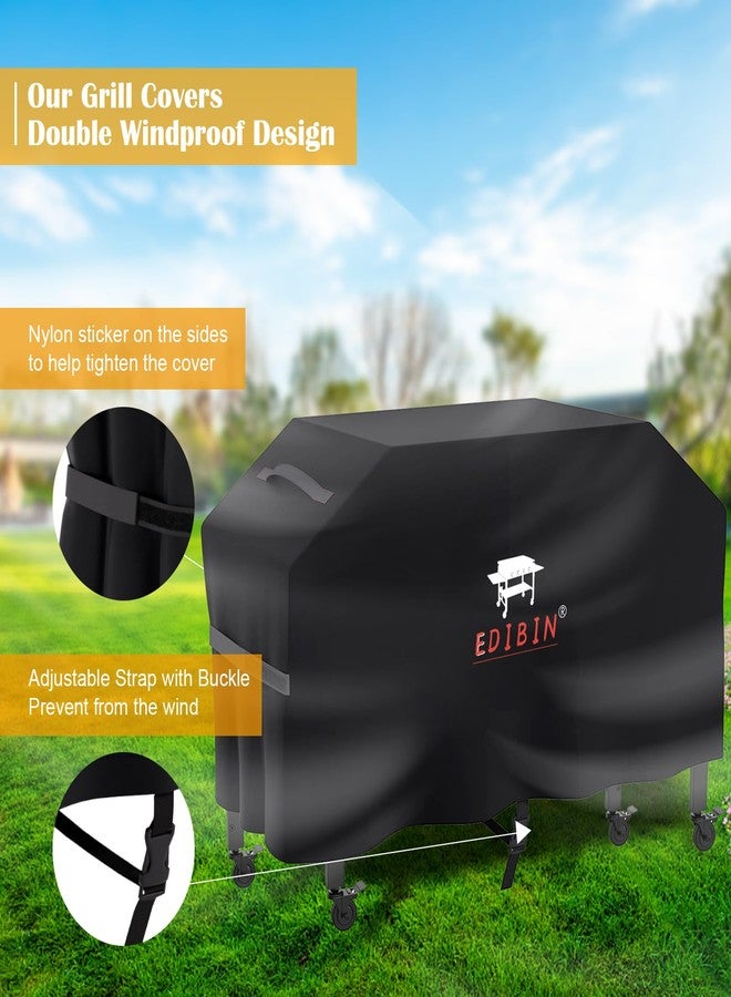 EDIBIN 36 Inch Griddle Cover for Blackstone 1554 36” Omnivore Griddle with Hard Cover, Heavy Duty Waterproof 36” Griddle Cover for Blackstone 2177 Griddle - Image 5