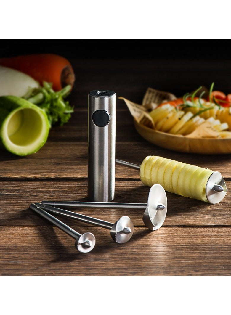 عام أداة استخراج قلب الخضار من الفولاذ المقاوم للصدأ، أداة رائعة لفتح الثقوب واستخراج القلب، تلبية احتياجات طبخ متنوعة وسهلة التعامل معها. - Image 3