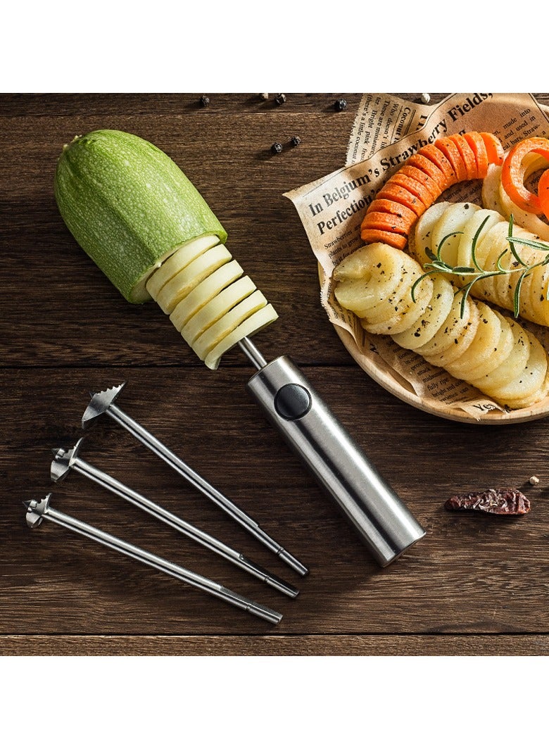 عام أداة استخراج قلب الخضار من الفولاذ المقاوم للصدأ، أداة رائعة لفتح الثقوب واستخراج القلب، تلبية احتياجات طبخ متنوعة وسهلة التعامل معها. - Image 2