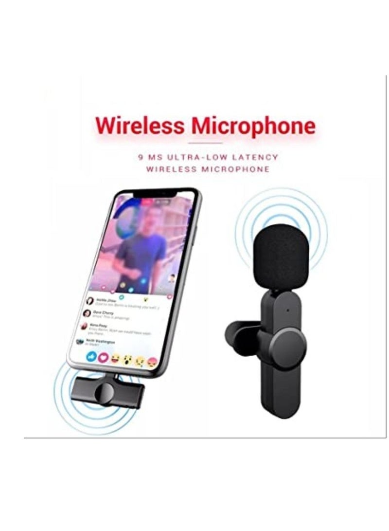 2 in 1 iphone or type-c Wireless Lavalier Microphone For IPhone, Plug Play, Portable Audio Video Recording Mic for Youtube, Live Stream, Vlog, Interview, Laptops PC - Image 3