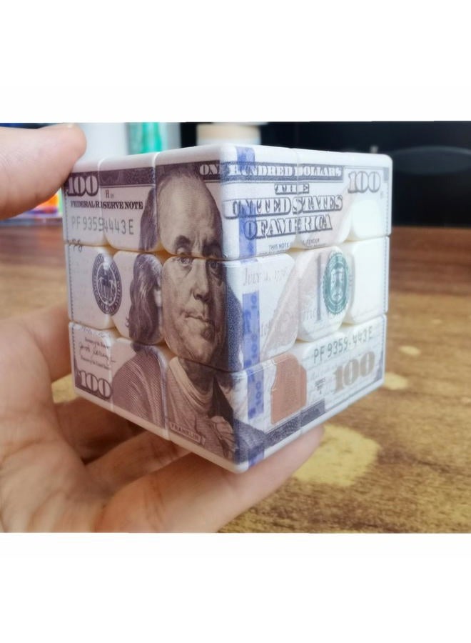 CuberSpeed مكعب كيوبرسبيد مئة دولار 3x3 مكعب سحري لعبة أحجية مكعب السرعة - Image 2