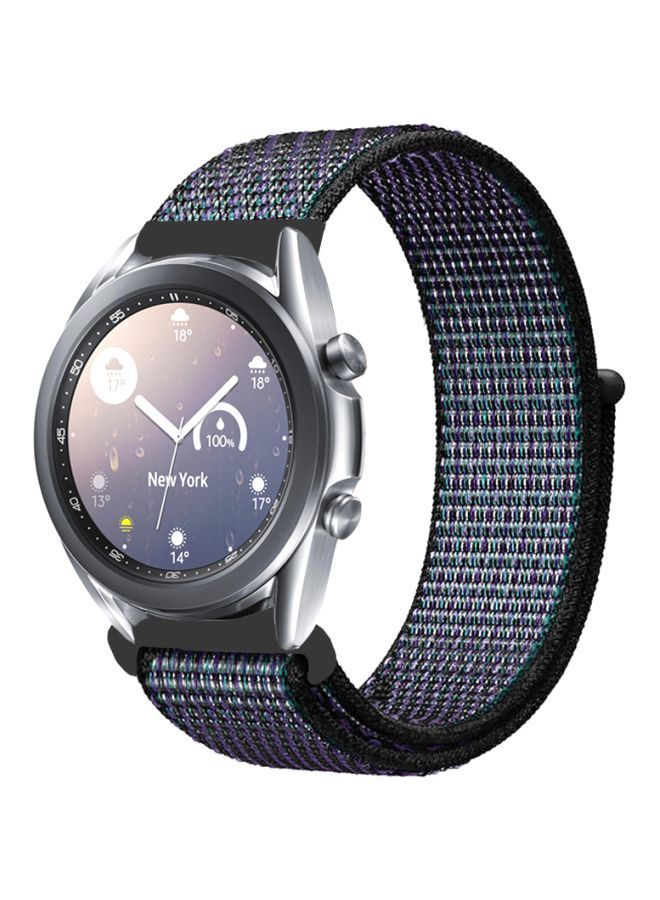 NIBEMINENT Replacement Band For Samsung Galaxy Watch 3 41mm Hyper Grape - Image 1