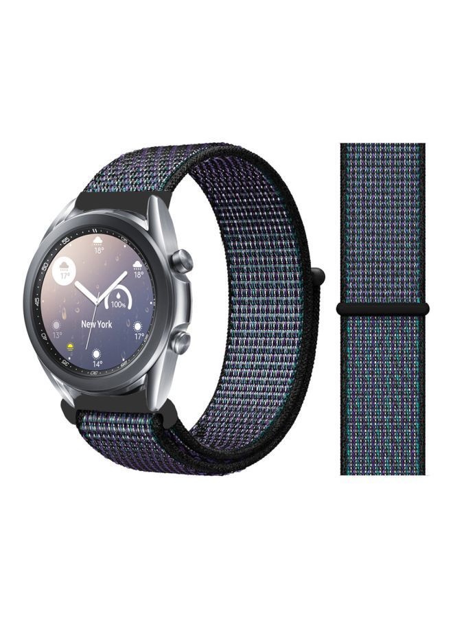 NIBEMINENT Replacement Band For Samsung Galaxy Watch 3 41mm Hyper Grape - Image 2