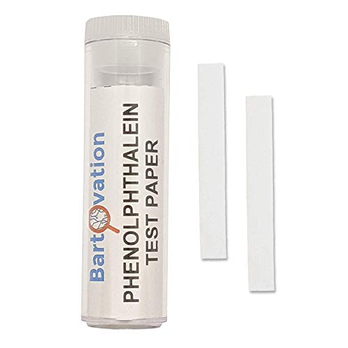 Bartovation Refrigerant Test Strip for Ammonia Gas Leak Detection [Vial of 100 Paper Strips] - Image 1