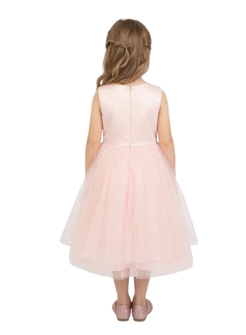 دىدانيالا فستان تول بياقة مزهرة