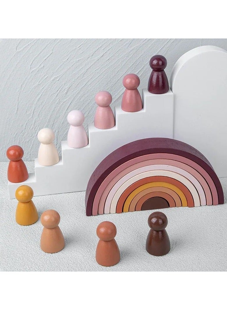 Pikkaboo Woody Buddy Peg Dolls - Image 2