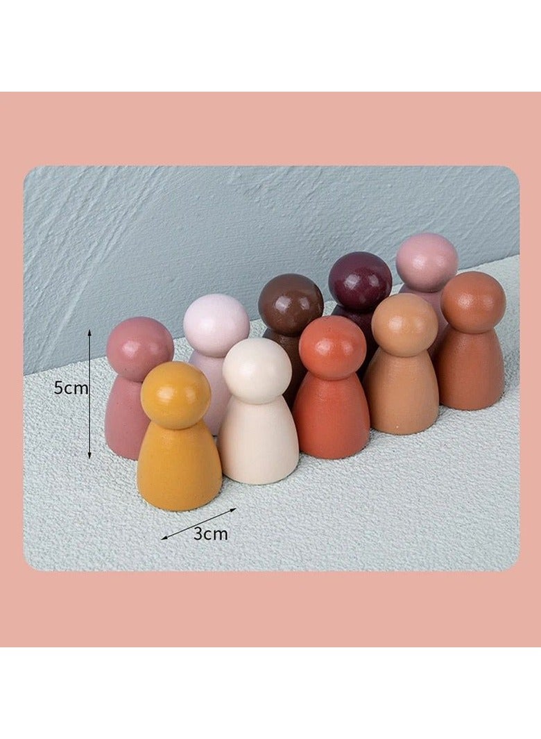 Pikkaboo Woody Buddy Peg Dolls - Image 3