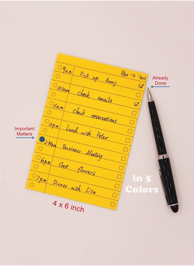 WooFree - WooFree Notepad 1 File Folder with 100 Sheets Adhesive Memo Pads and 50 Sheets Transparent Sticky Notes - Image 1