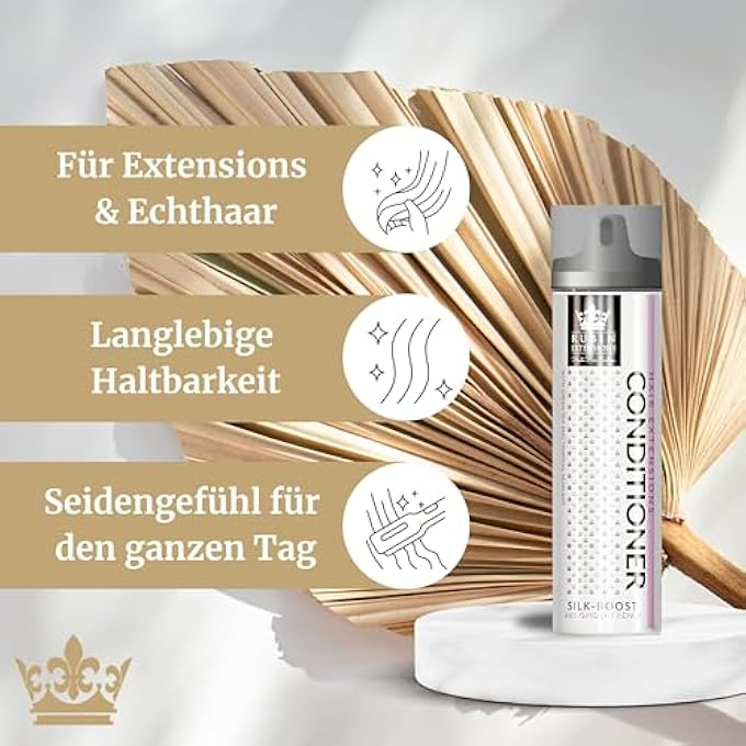 Rubin Extensions RUBIN LONG LIFE COLLECTION HAIR EXTENSIONS CONDITIONER - SILK BOOST / ANTIOXIDANT - 200 ML - Image 3