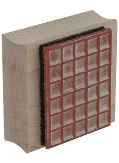 ExcelMark Wooden Rubber Stamp 5 Frets Guitar Chord Chart  - Image 2