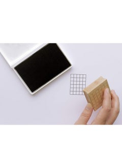 ExcelMark Wooden Rubber Stamp 5 Frets Guitar Chord Chart  - Image 4