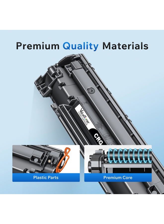 Valuetoner خراطيش حبر متوافقة بديلة لـ Canon 125 CRG-125 متوافقة مع طابعة الليزر ImageClass MF3010 و LBP6030w و LBP6000 (أسود، 1 عبوة) - Image 5