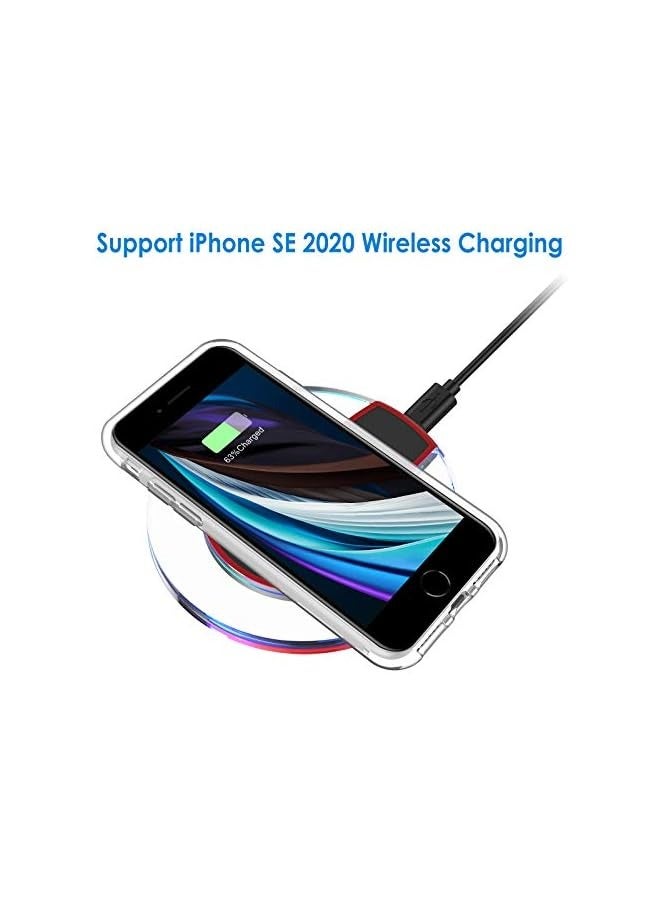 JETech Case for iPhone SE 3/2 (2022/2020 Edition), iPhone 8 and iPhone 7, 4.7-Inch, Non-Yellowing Shockproof Phone Bumper Cover, Anti-Scratch Clear Back (Clear) - Image 4