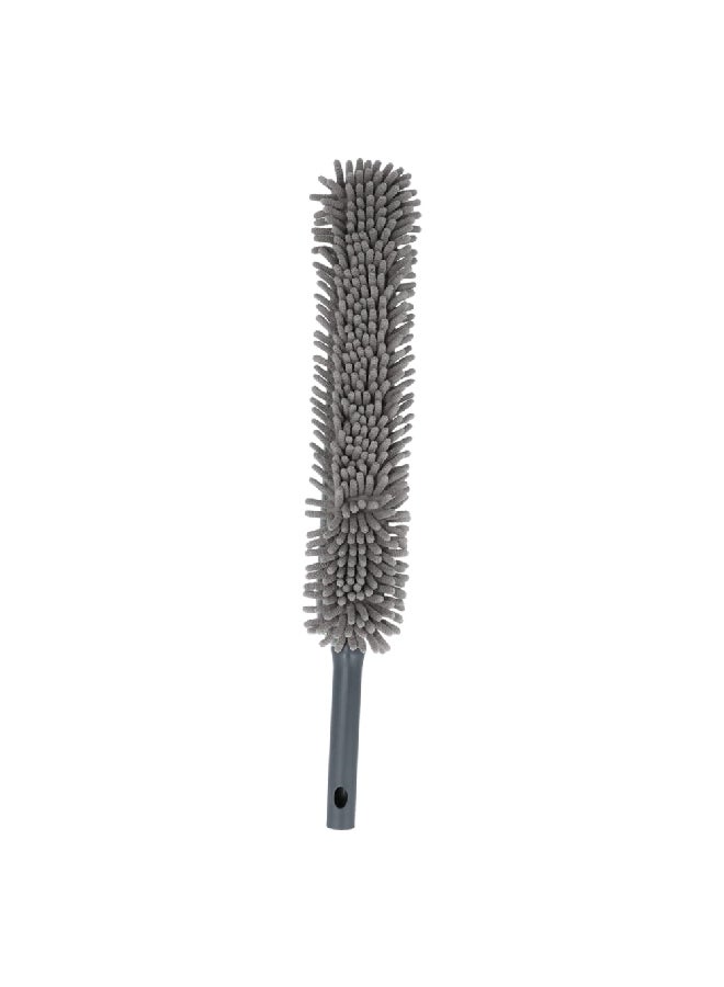 Five Simply Smart Double Head Face Click Microfiber Feather Duster Grey 36.2 x 1.2 x 34 cm 164757 - Image 1