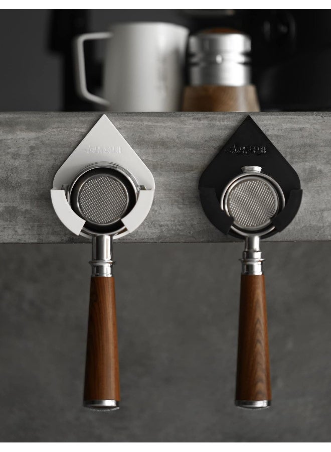 Wall-Mounted Coffee Portafilter Holder for 51 54 58MM Espresso Machines - Space-Saving Design  - Image 3