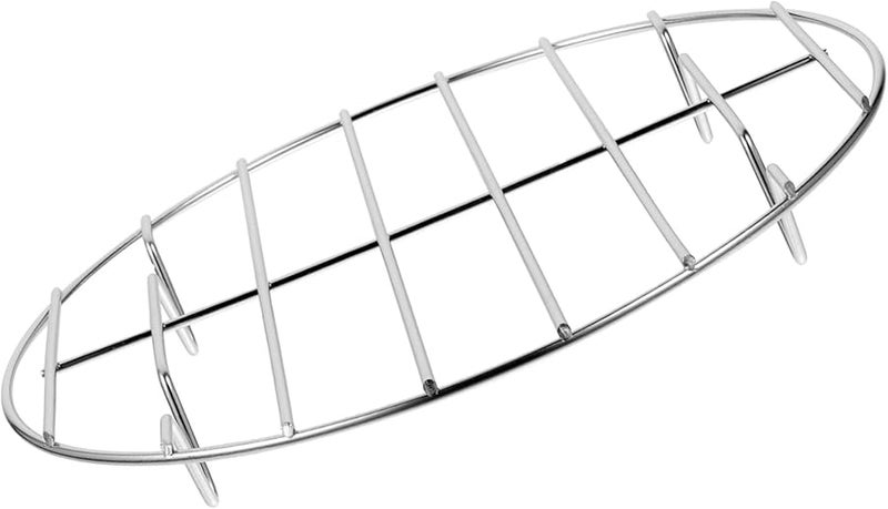Stainless Steel Baking Rack Size 1 For Pizza Fish Meat Vegetables Even Heat Dishwasher Safe - Image 1