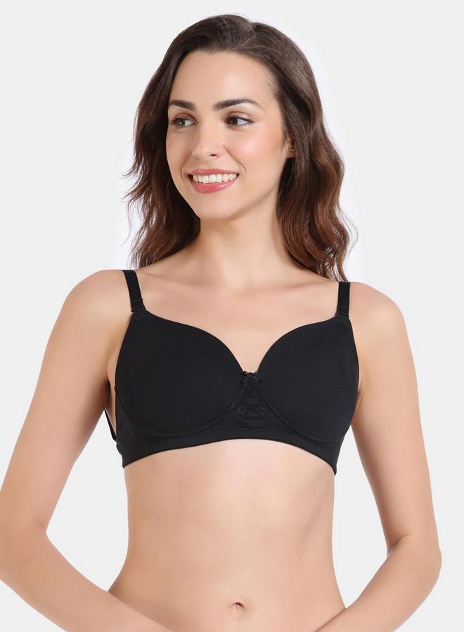 Zivame Balconette Bra with Hook and Eye Closure - Image 1