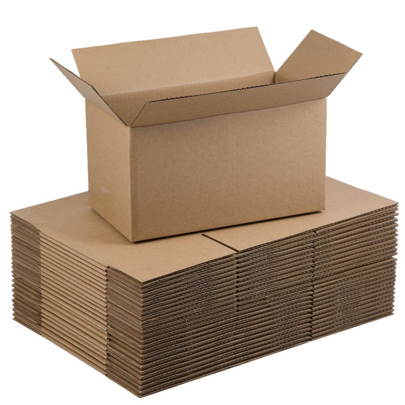 SUNLPH SUNLPH Shipping Boxes 11x6x6 Inches Small Corrugated Cardboard Boxes 25 Pack 