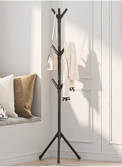 ARNOTEC Easy to assemble 170cm Coat Rack Sturdy Metal Coat Rack Stand, Free Standing Tree Hanger with 4 Sections & 9 Hooks, for Home/Bedroom/Office/Hallway/Entry  - Image 2