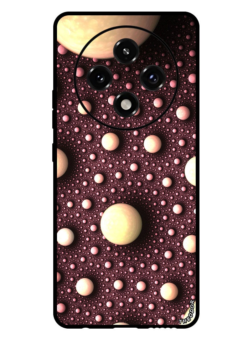 Theodor Protective Case Anti Scratch Shock Proof Bumper Cover For Oppo A3 Pro balls_spheres_fractal - Image 1