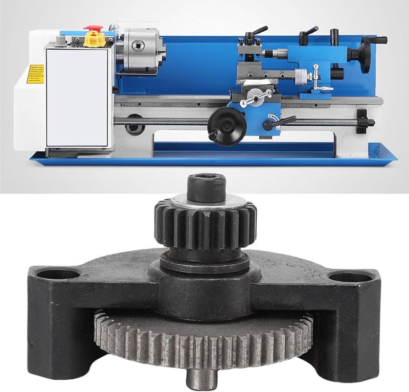 0618 Mini Lathe Die Cast Aluminum Spindle Gear Replacement Variable Speed - Image 4