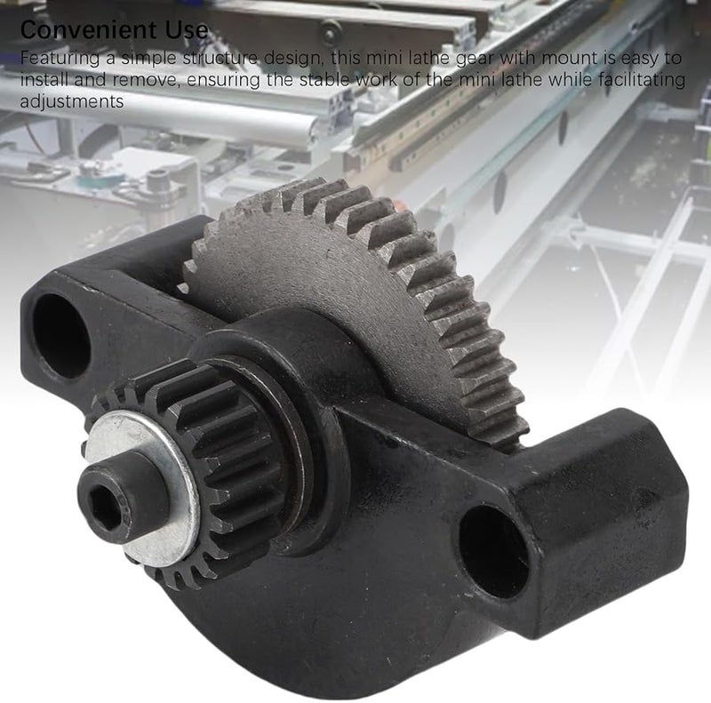 0618 Mini Lathe Die Cast Aluminum Spindle Gear Replacement Variable Speed - Image 5