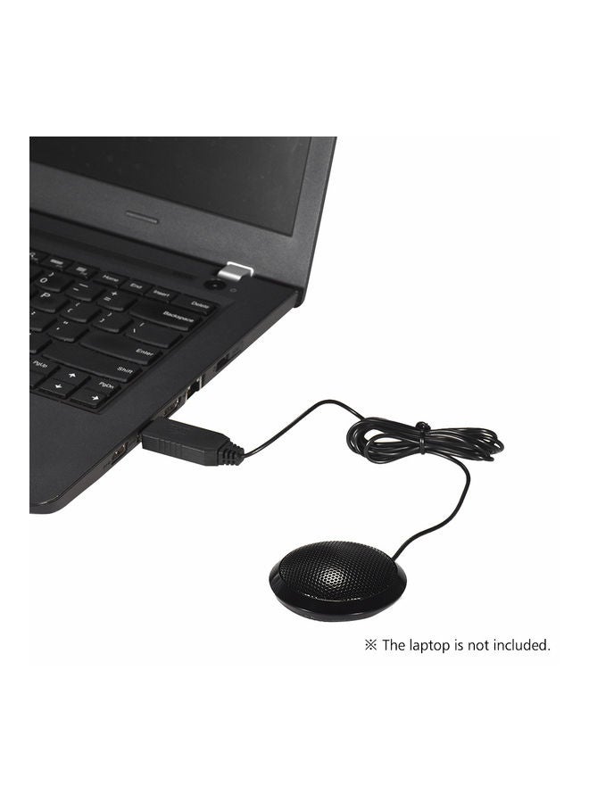 Microphone Mic with USB Port Black - Image 5