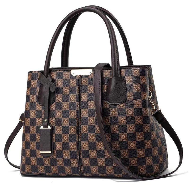 FLYMANN Store Women Handbag with Top Handle | Crossbody Satchel sling bag with adjustable Strap | Retro design ladies bag for daily use - Image 1