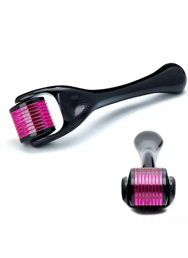 Derma Derma Roller - 0.5 mm to stimulate hair growth and skin rejuvenation  - Image 3