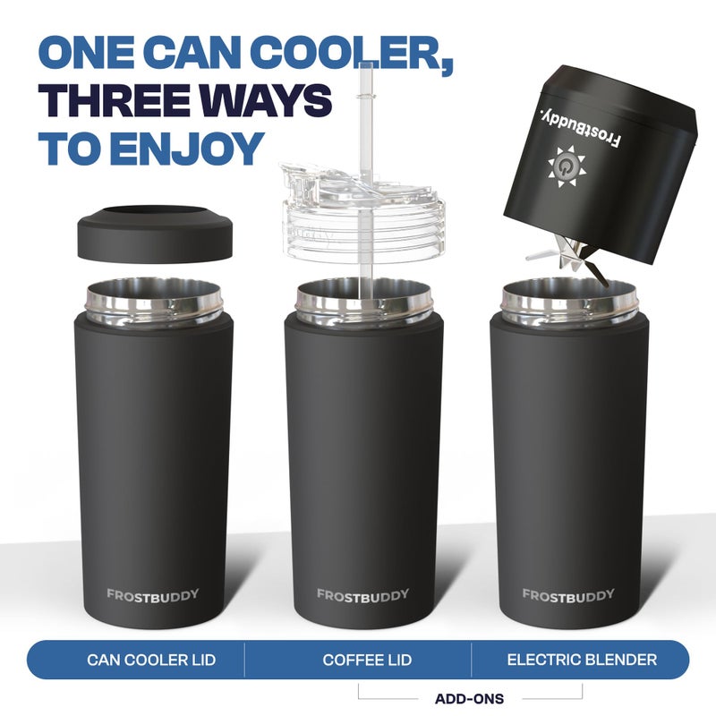 Frost Buddy Universal Buddy XL Can Cooler Fits 12-Ounce, 16-Ounce, 20-Ounce, and 24-Ounce Cans and Bottles - Keep Your Drinks Refreshingly Chilled for Over 12 Hours (Lights) - Image 4