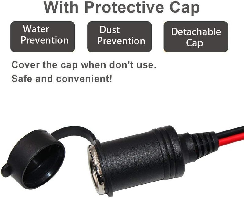 SPARKING 6FT Car Cigarette Lighter Extension Cord - Image 4