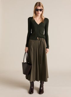 MANGO V-Neck Knitted Cardigan  - Image 5