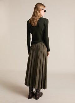 MANGO V-Neck Knitted Cardigan  - Image 2
