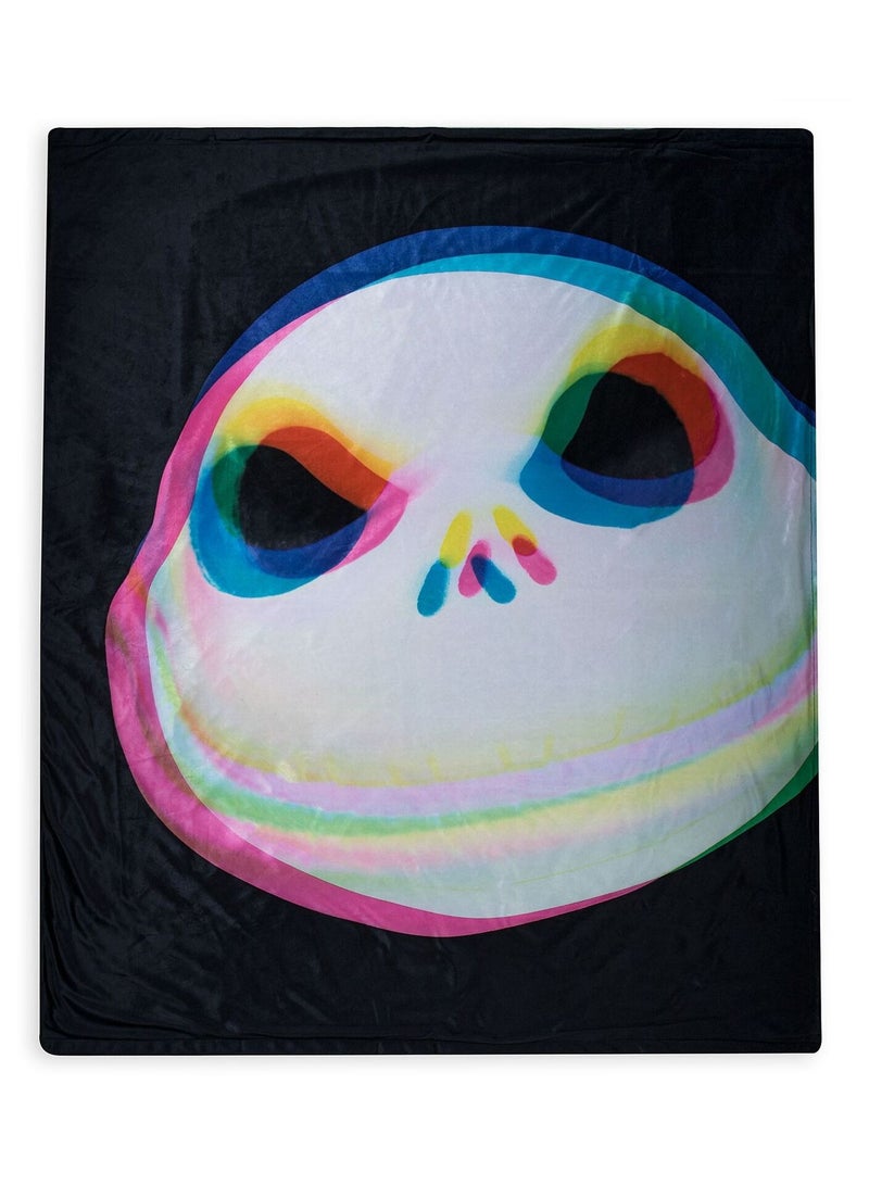 Disney Jack Skellington - The Nightmare Before Christmas - Blanket Scary Throw - Image 2