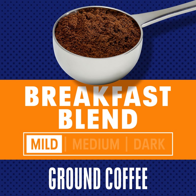 Maxwell House Breakfast Blend Mild Roast Ground Coffee, 25.6 oz Canister - Image 3
