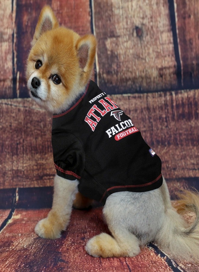 Pets First NFL Atlanta Falcons Dog T-Shirt for Pets, Size Small. Officially Licensed Pet Shirt with Team Logo, Soft Stretchable Comfort Fit Apparel for Dogs & Cats - Image 2
