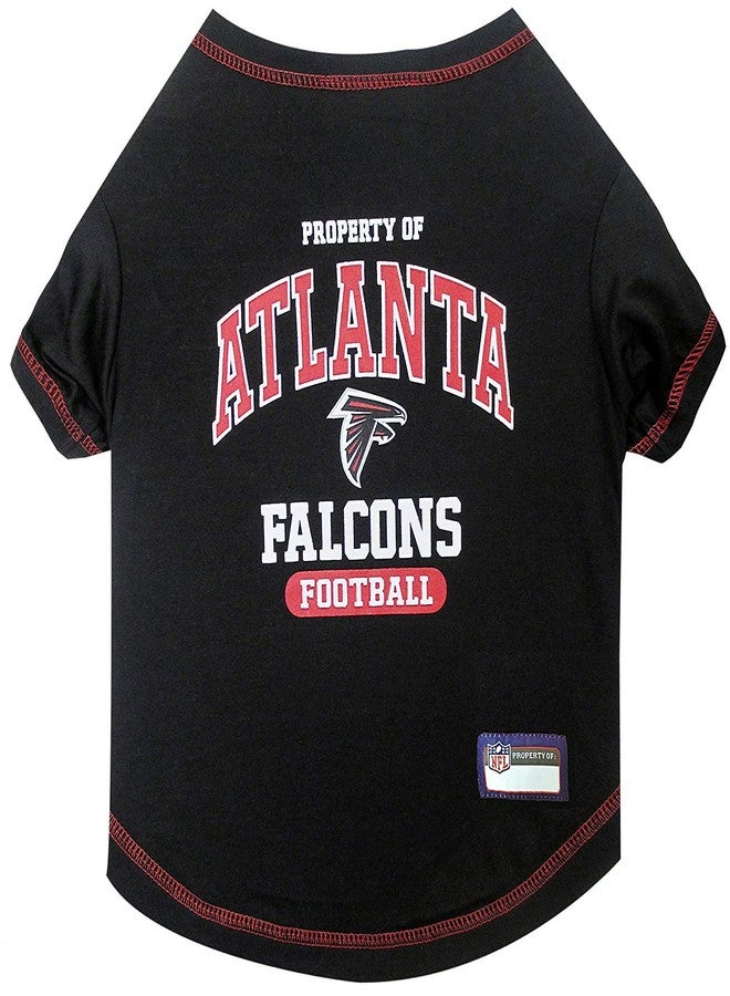 Pets First NFL Atlanta Falcons Dog T-Shirt for Pets, Size Small. Officially Licensed Pet Shirt with Team Logo, Soft Stretchable Comfort Fit Apparel for Dogs & Cats - Image 1