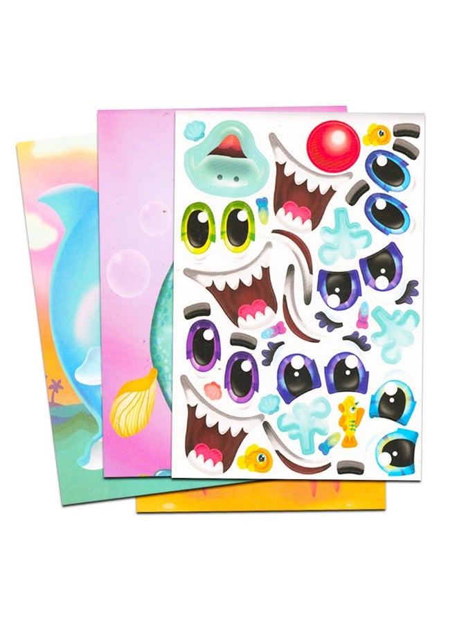 Spongebob Squarepants Spongebob Hair Accessories For Girls Set 12 Pack Bundle With Spongebob Hair Scrunchies Plus Stickers, More | Spongebob Hair Scrunchies For Kids  - Image 4