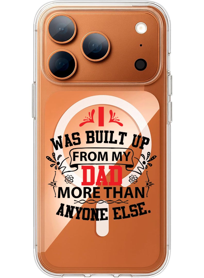 Theodor Magnetic Case for Apple iPhone 17 Pro Compatible with MagSafe Wireless Charging, Shockproof Phone Bumper Cover - Dad-01 - Image 1