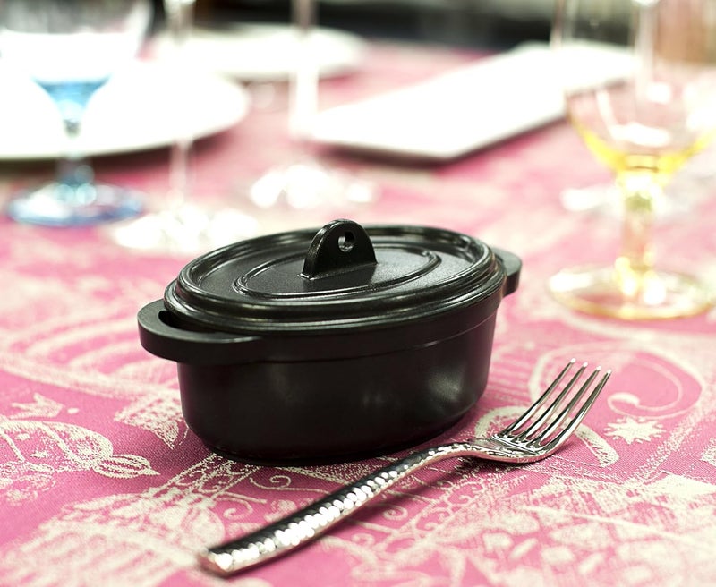 Fortessa Lucca Faceted 1810 Stainless Steel Flatware SaladDessert Fork Set of 12 - Image 4