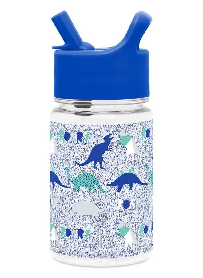 Kids Water Bottle Plastic BPA-Free Tritan Cup with Leak Proof Straw Lid Reusable and Durable for Toddlers Boys Summit Collection 12oz Dinosaur Roar - pzsku/Z987E20525FEC25B49427Z/45/_/1720590581/2316da00-f5e8-4209-b97e-5e53dd6a614a