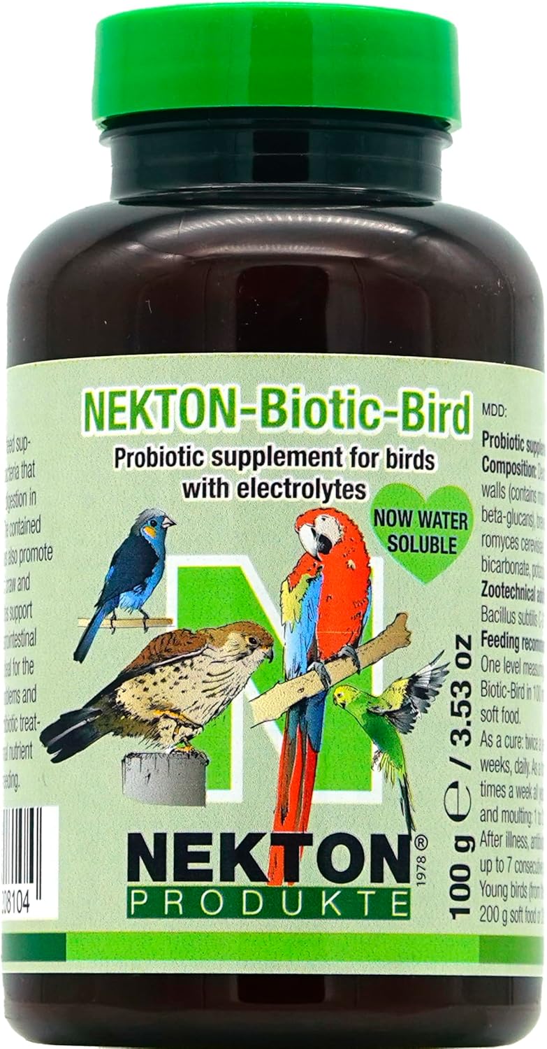 نيكتون NEKTON-Biotic-Bird، بروبيوتيك للطيور (100 جرام، 3.5 أونصة) - Image 1