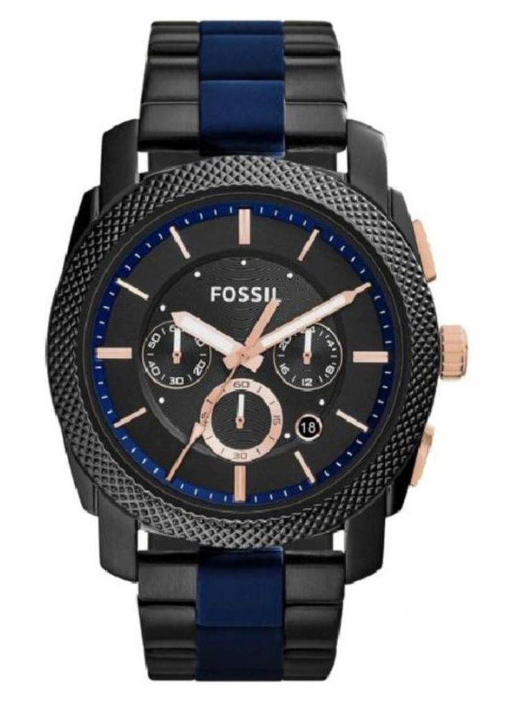 FOSSIL Men Machine Water Resistant Chronograph Watch FS5164 - Image 1