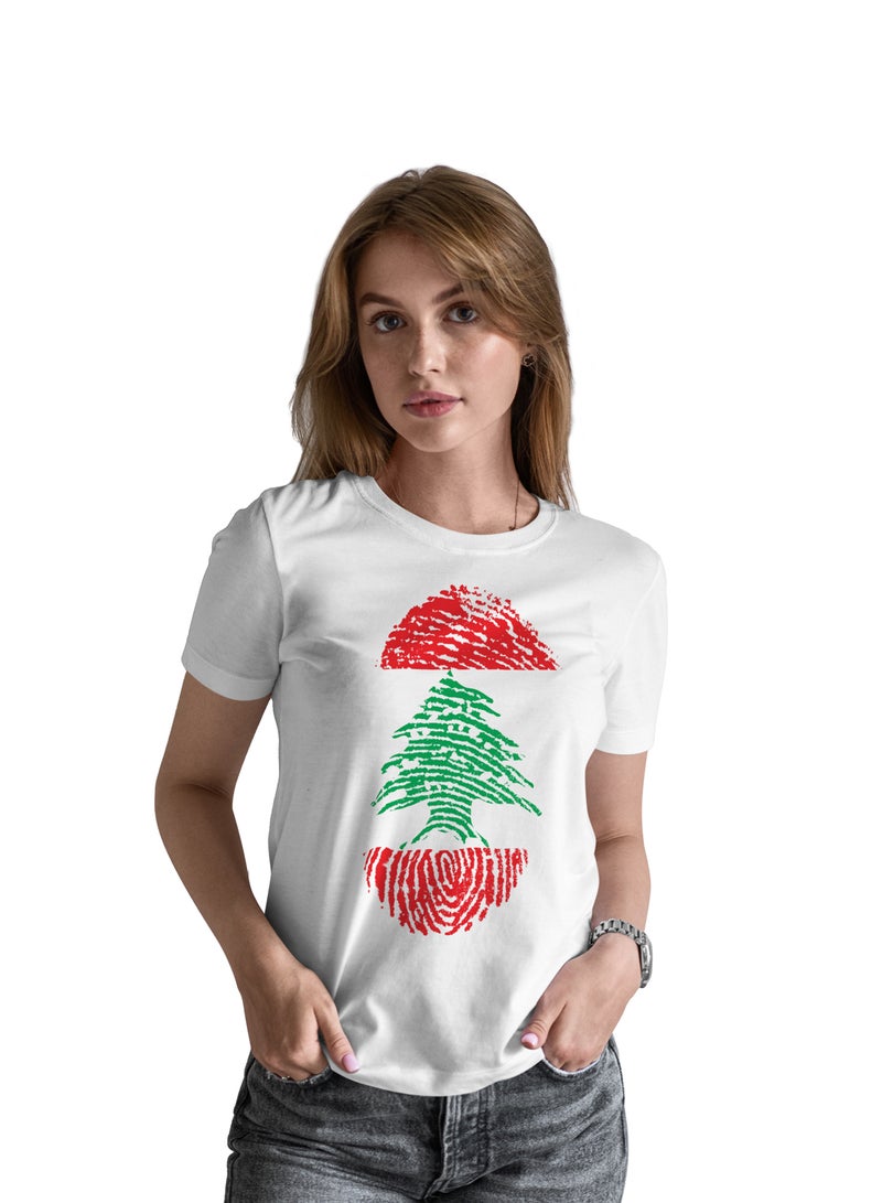 Fashion World Cotton T-shirt Printed with High-quality Lebanon - Image 1