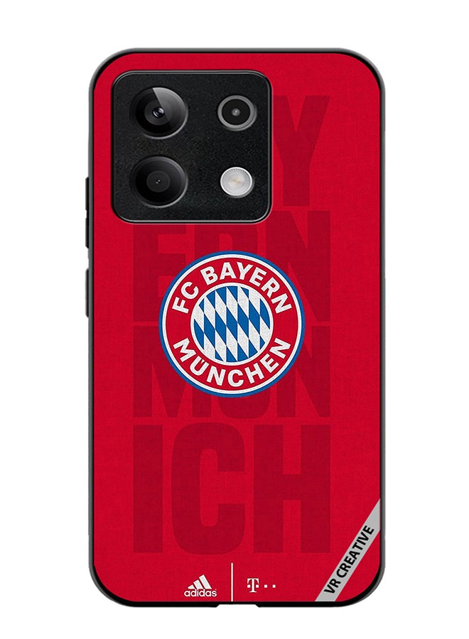 VR CREATIVE Protective Case Cover For Xiaomi Poco X6 Fc Bayern Munich Design Multicolour - Image 1