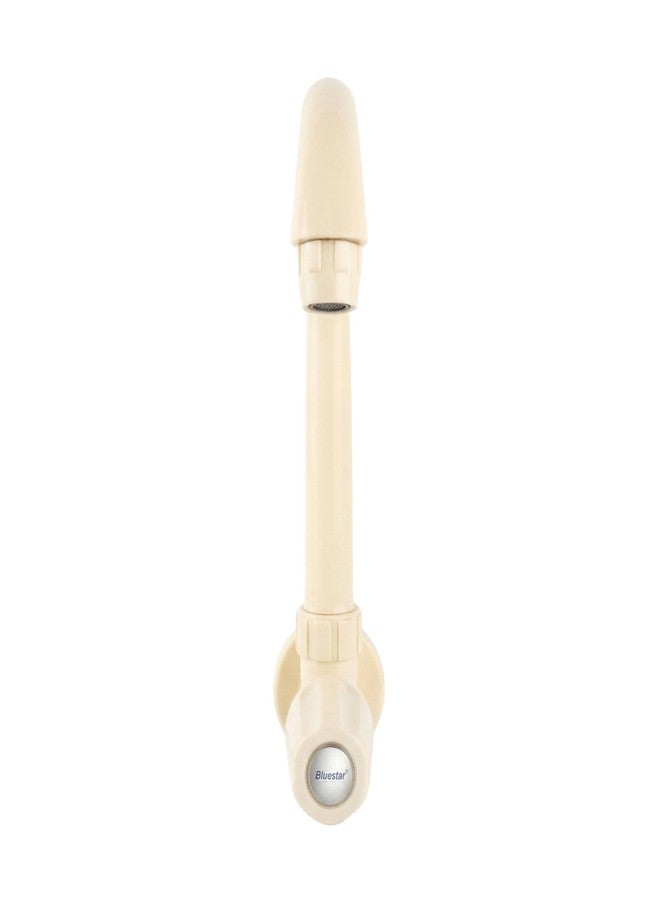 Bluestar PTMT Standard Series High Neck Sink Cock | Wall Mounted Kitchen Tap with Arched Swivel Spout | Foam Flow & 360° Rotation | Rust Proof | UV Resistant & Anti-Scratch (Ivory) - Image 3