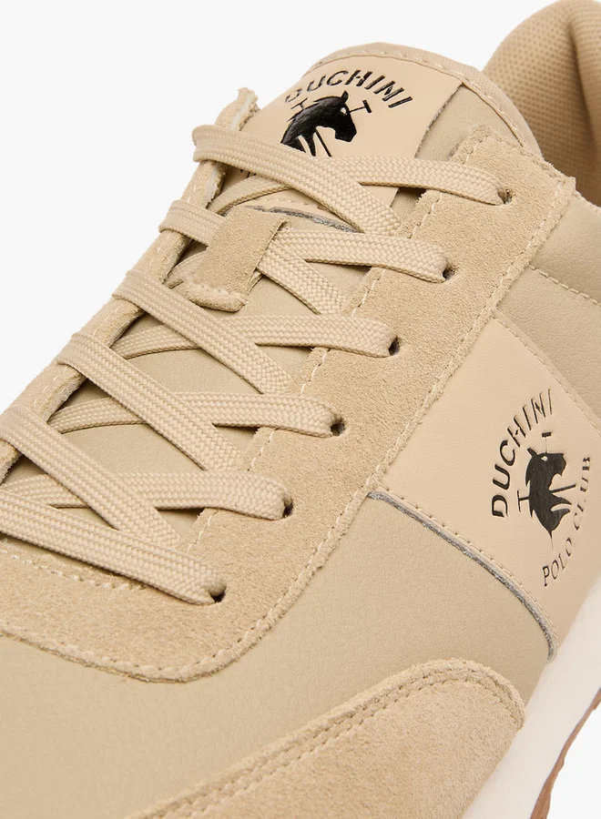 DUCHINI BEIGE Polo Club Men Lace-Up Ankle Sneakers for Men | Best Price UAE